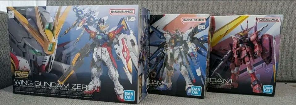 【未組立品】RG ウイングゼロ ストライクフリーダム ジャスティス