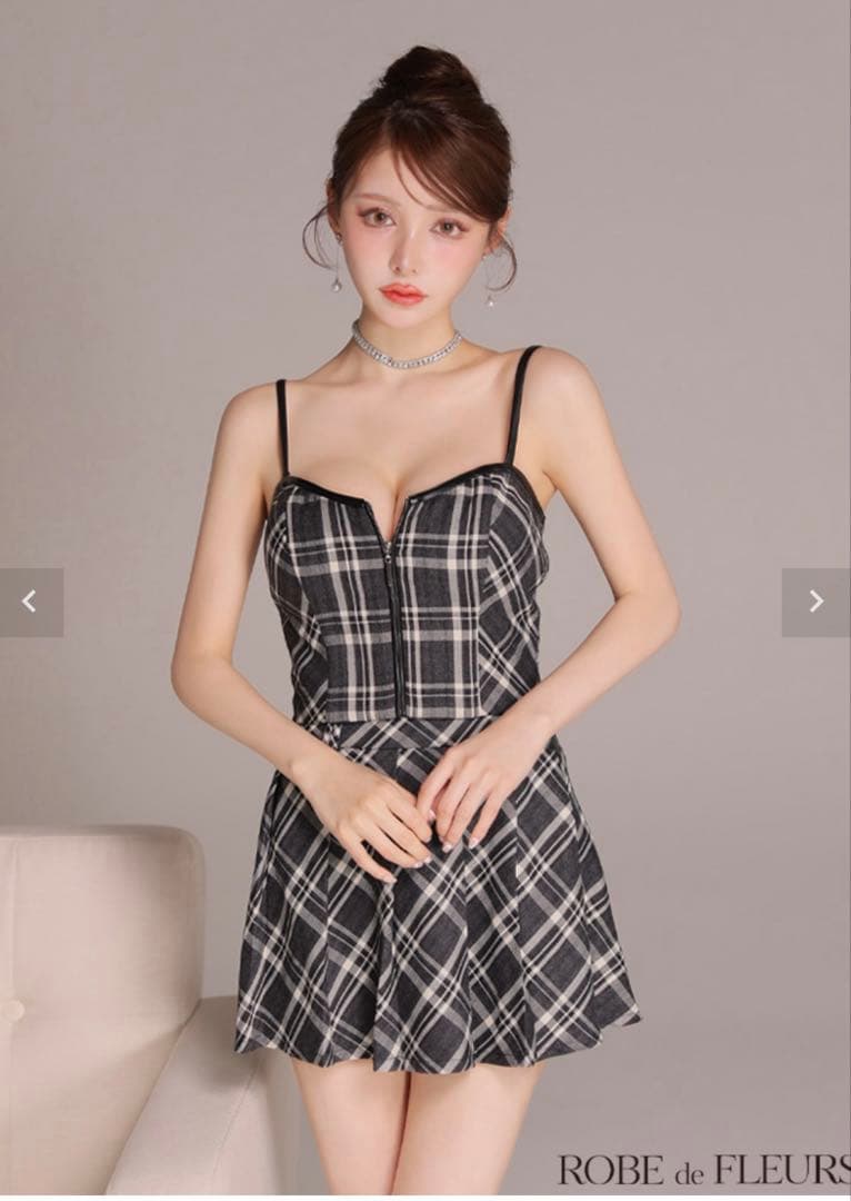 新品未使用タグ付き\"ROBE de FLEURS ローブドフルール