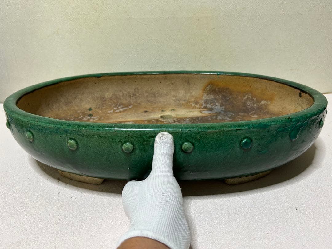 大型　広東盆栽鉢