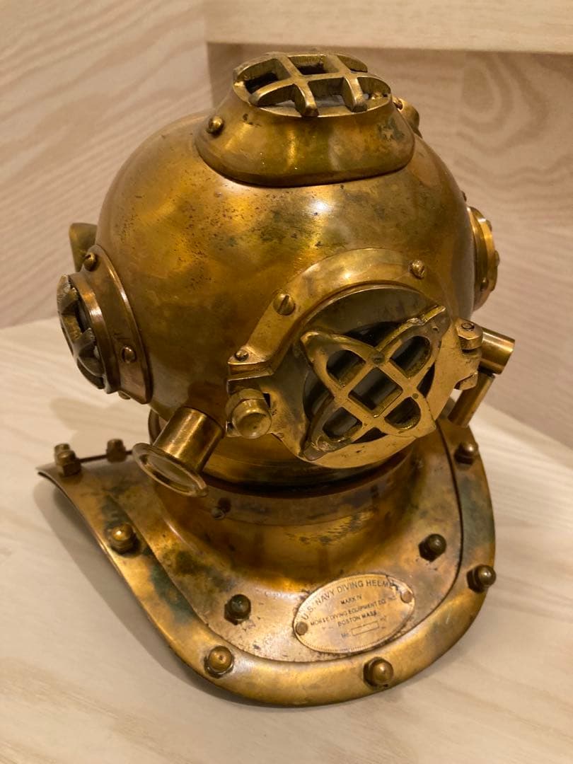 U.S. Navy Diving Helmet Mark IV 潜水オブジェ