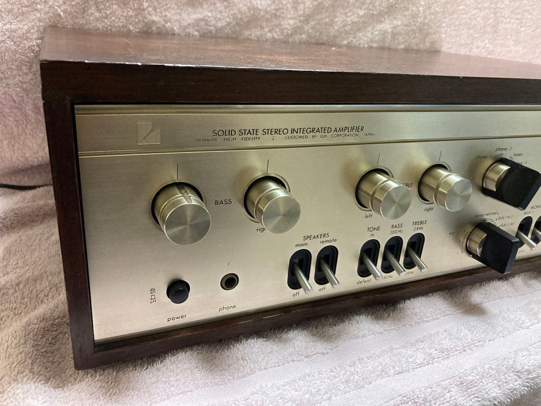⭐️動作OK! LUXMAN　プリメインアンプ　L-504