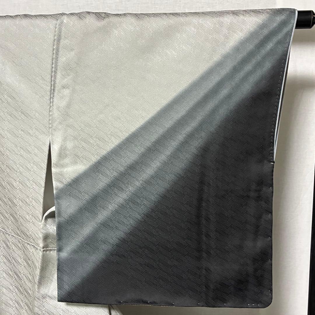 D74 訪問着 斎藤三才 やまと誂 薔薇 正絹着物 袷 しつけ糸付き未使用極美品