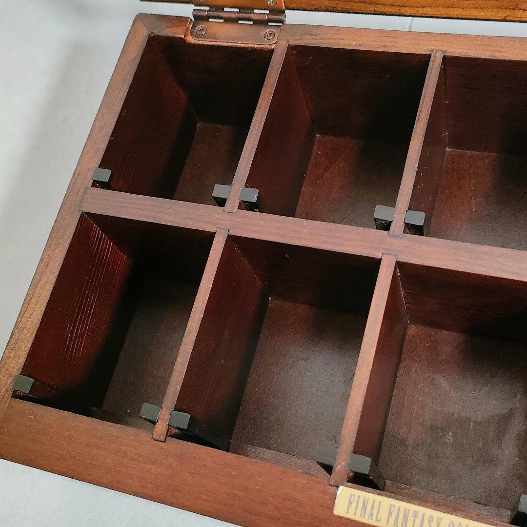 ファイナルファンタジー クロムフィギュア専用ディスプレイケース FF 木製