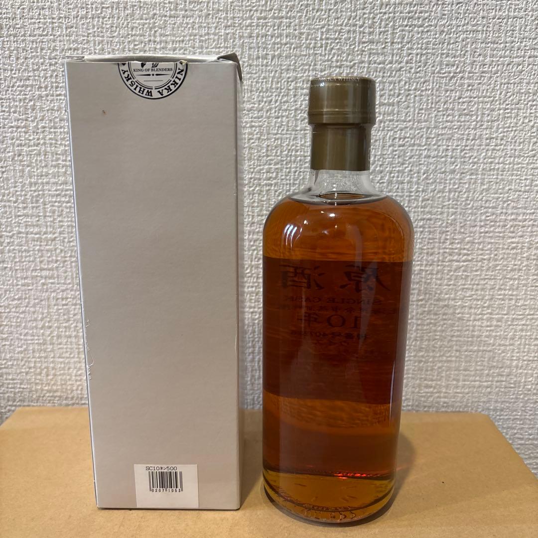 ニッカウイスキー　北海道余市蒸溜所限定　10年　500ml アルコール63％