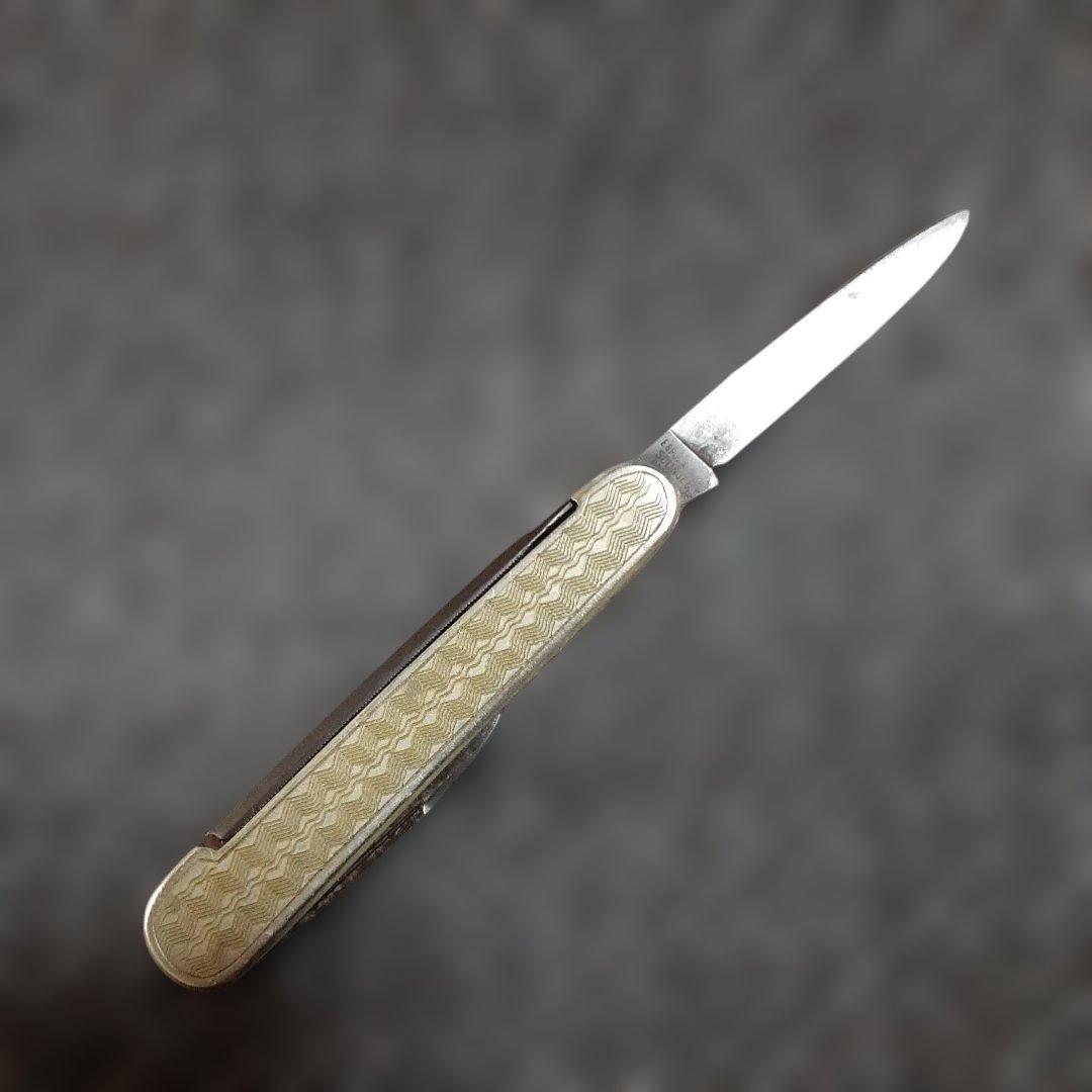 古いドイツ·ゾーリンゲン製折畳ナイフE BRUCKMANN MANNヴィンテージ