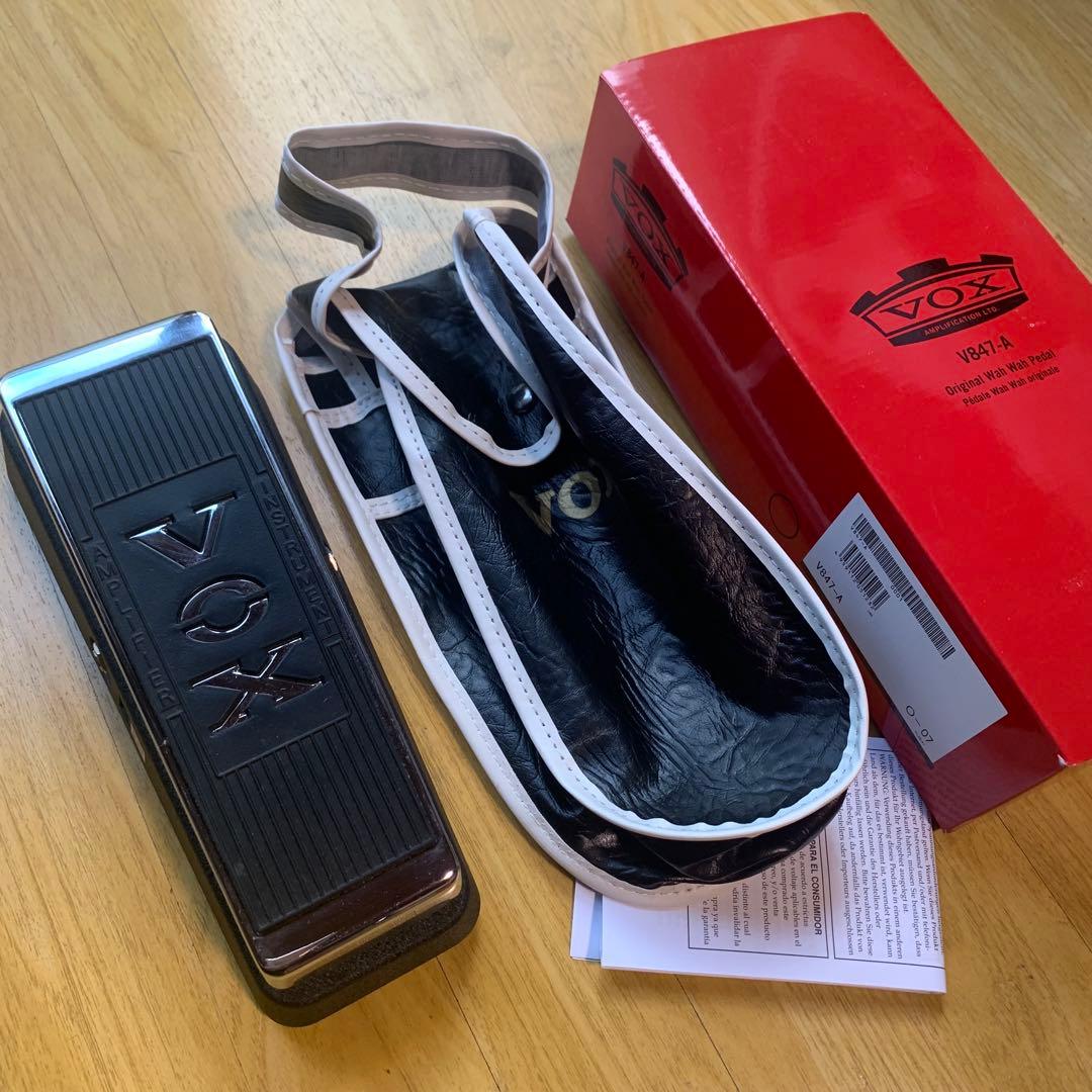 【美品】VOX V847A ワウペダル　元箱 収納ケース付き