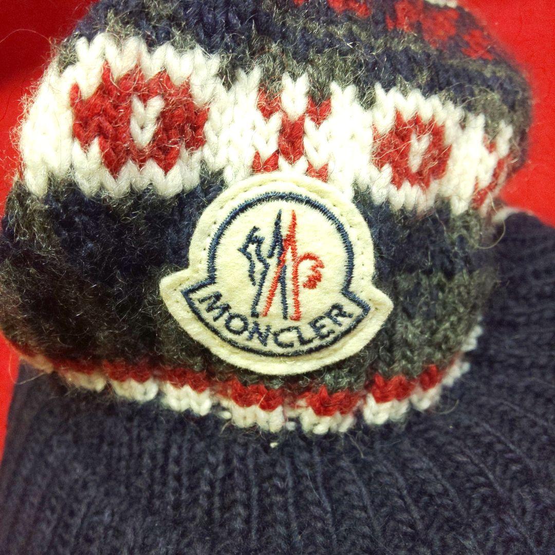 希少♥️モンクレール つば付きニット帽♥️