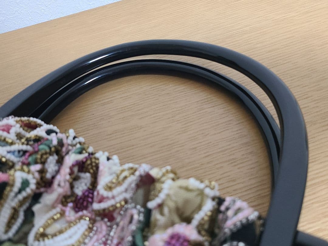 LUMY はしもと ルミー 皇室御用達 ビーズバッグ パーティーバッグ