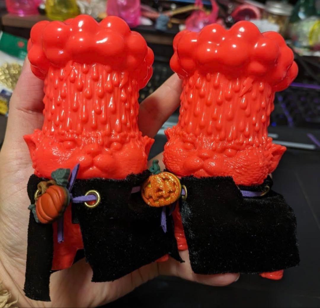 どしゃぶり猫　ハロウィンカラー　限定抽選　マント付属