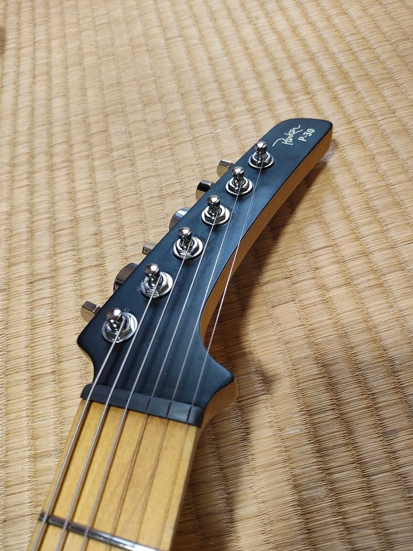 Parker ステンレスフレット化、ロックペグ化済