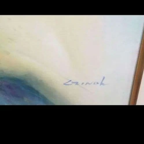 油彩画 油絵 真作 盧桄 油彩 婦人油絵です