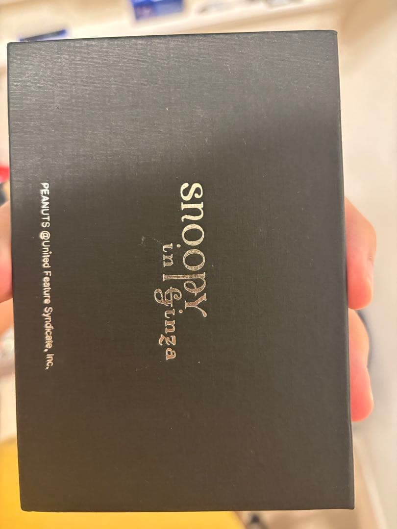 Snoopy in Ginza 限定 3D水晶ストラップセット