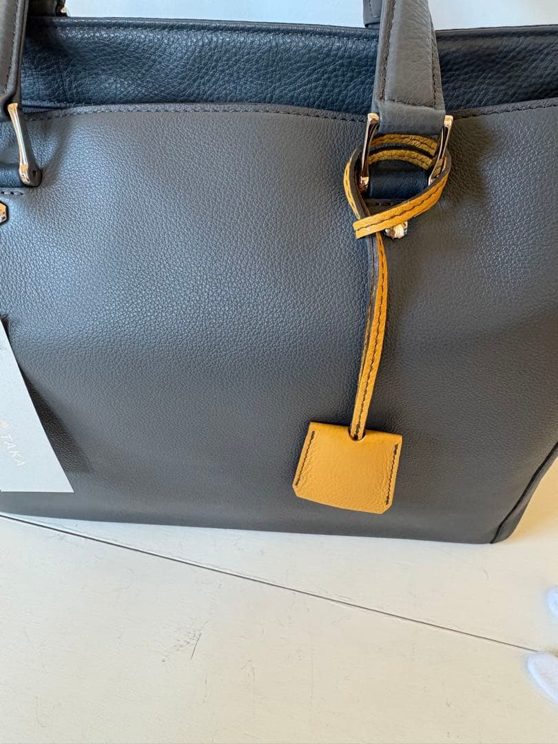 【新品】フジタカ　ビジネスバッグ グレー