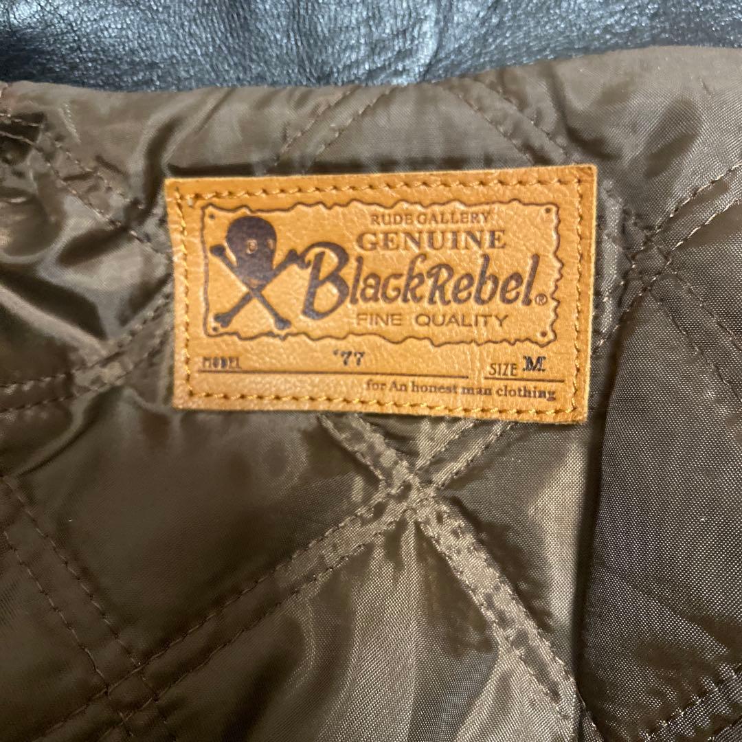 BlackRebel シングルライダースM 黒検索ルードギャラリールイスレザー