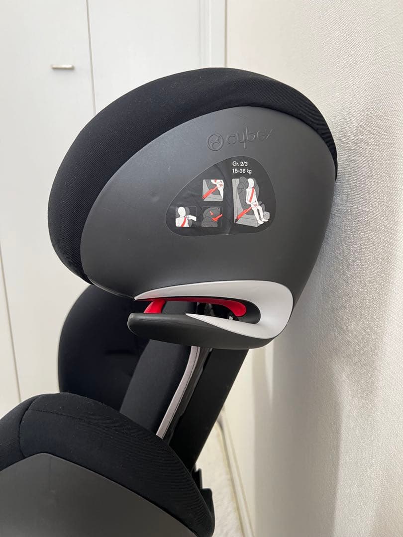 cybex パラス Ｍ-FIX チャイルドシート　ロングユース　ブラック