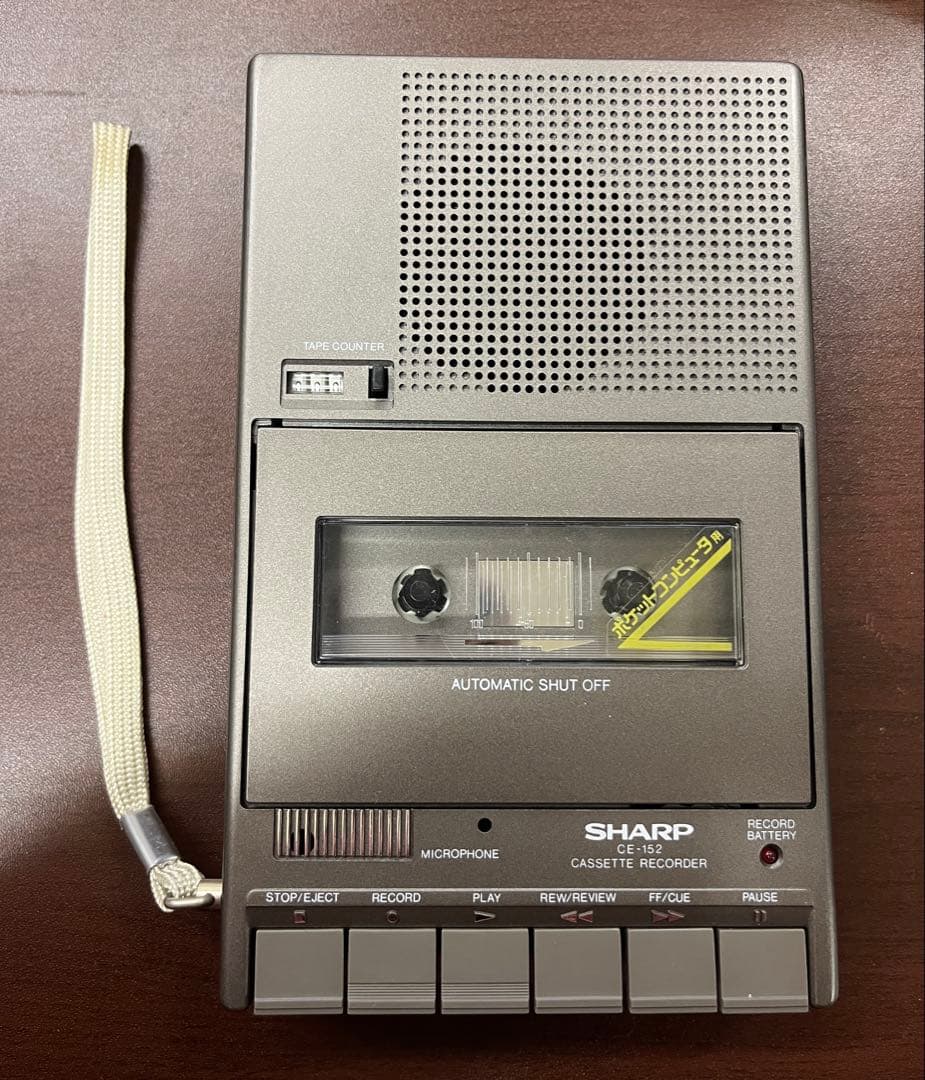 SHARP カセットレコーダー CE-152