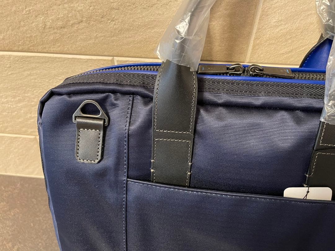 【新品】LANVIN en Bleu　ビジネスバッグ　紺　27,500円