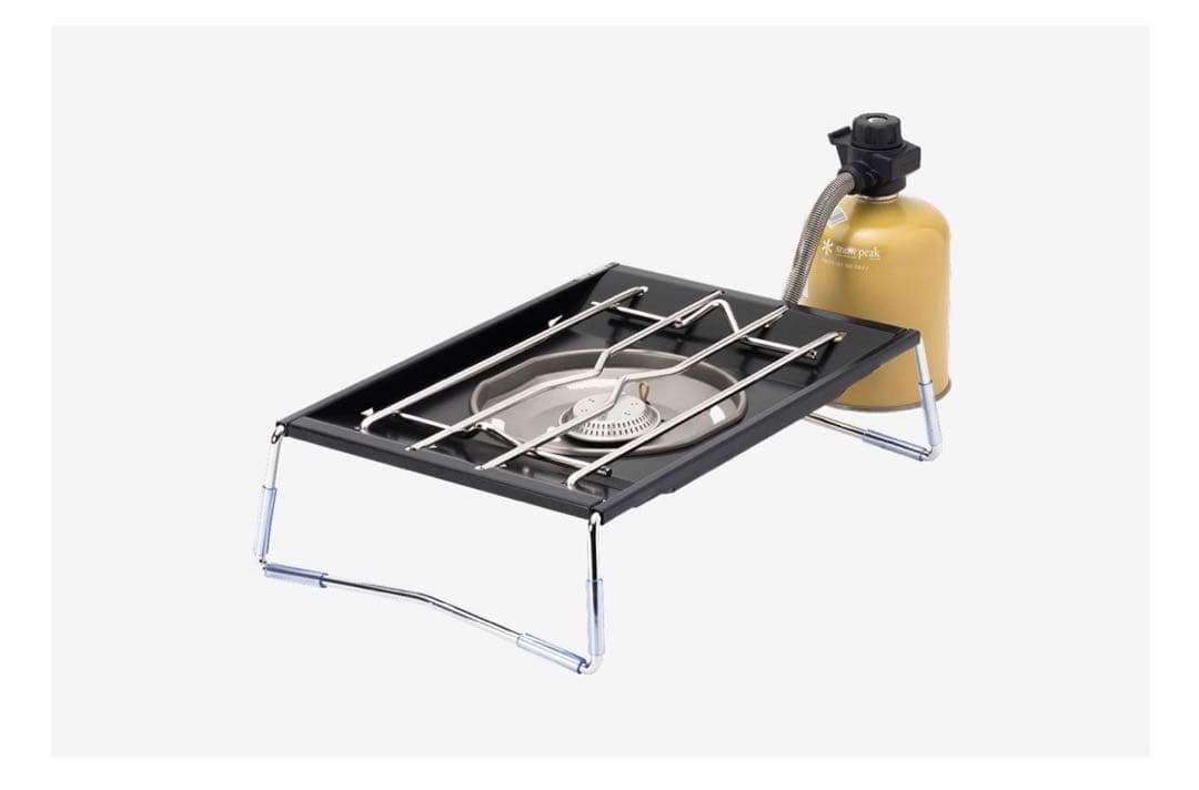 非売品　スノーピーク フラットバーナー ブラック