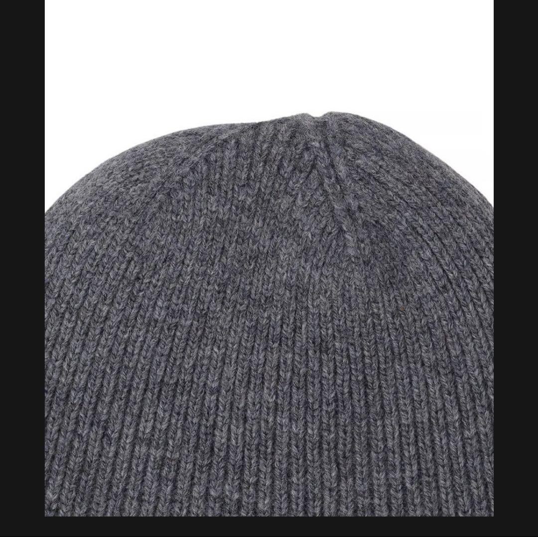 美品✨NKNIT reversible KNIT cap グレー