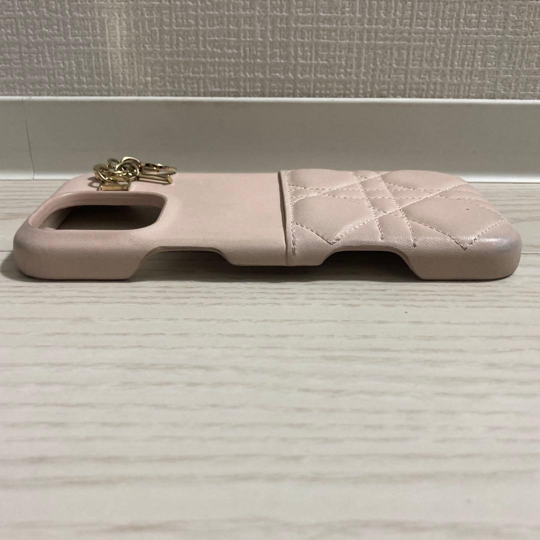 美品✨ Dior　LADY DIOR　iPhone16promaxケース　ピンク