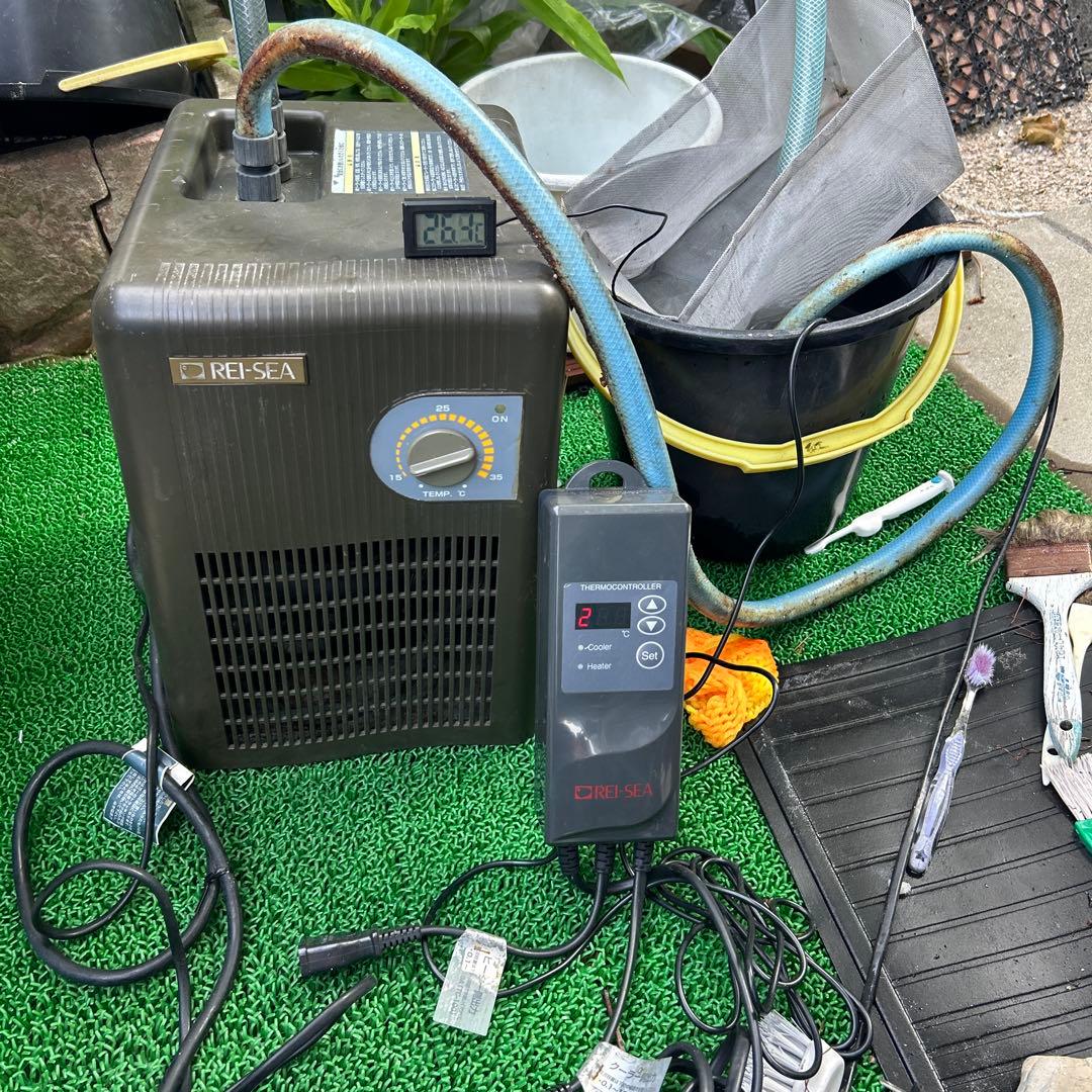 a*2様 レイシー５０２Ｎクーラー　冷却　水槽クーラー　サーモコントローラーＴＣ