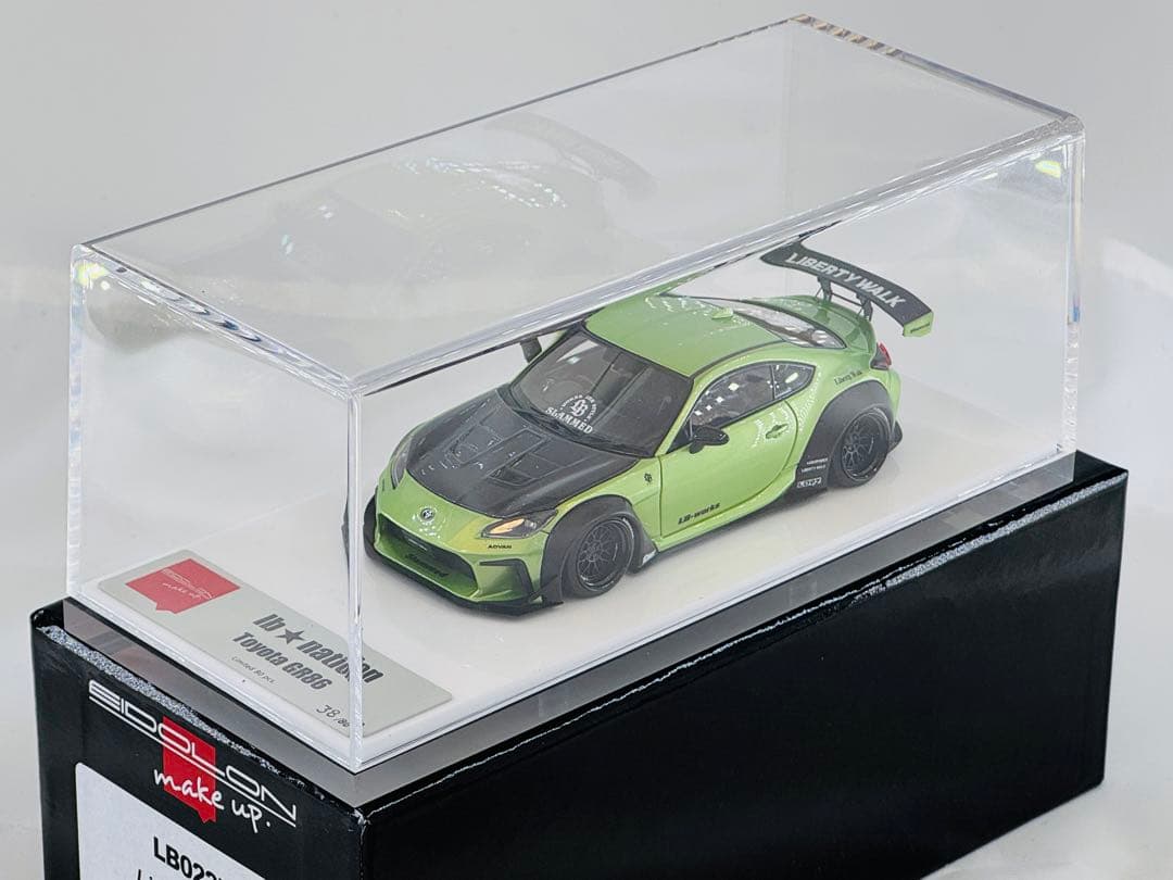 EIDOLON 1/43 LB Nation GR86 パールグリーン