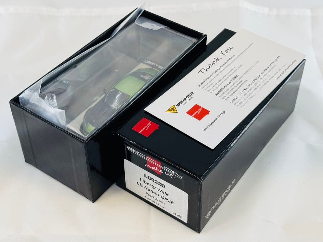 EIDOLON 1/43 LB Nation GR86 パールグリーン