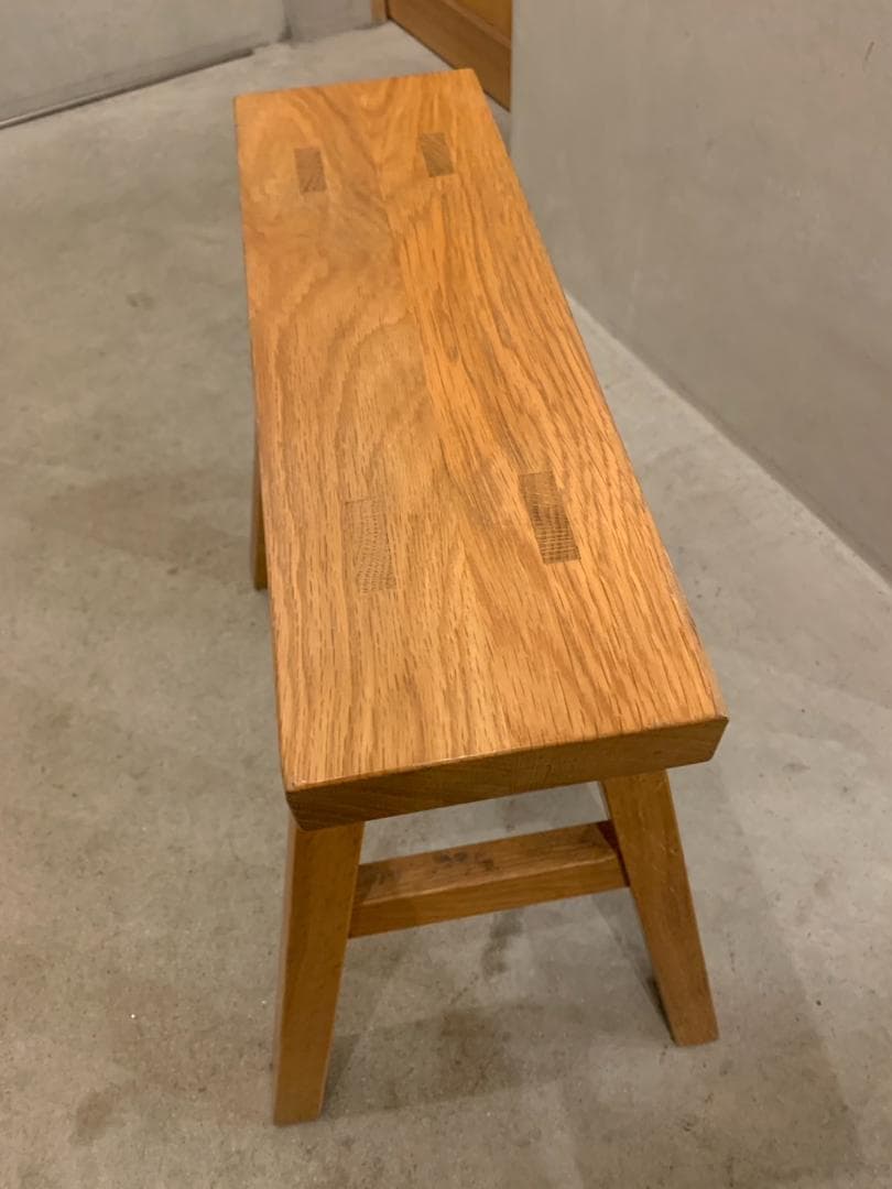 ⑥　無印良品　ベンチ小　廃盤品