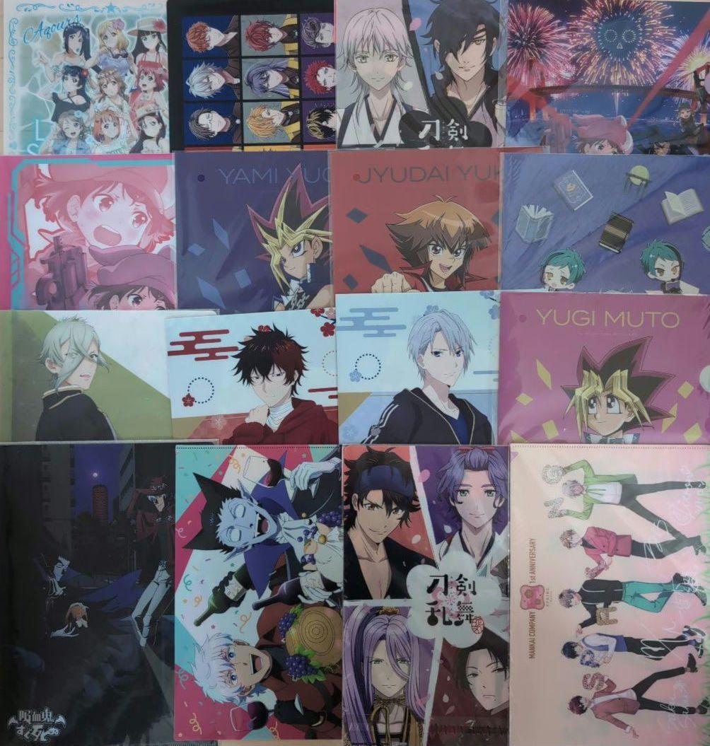 アニメ　漫画　キャラクター　A4 クリアファイル　大量　まとめ売り　360点