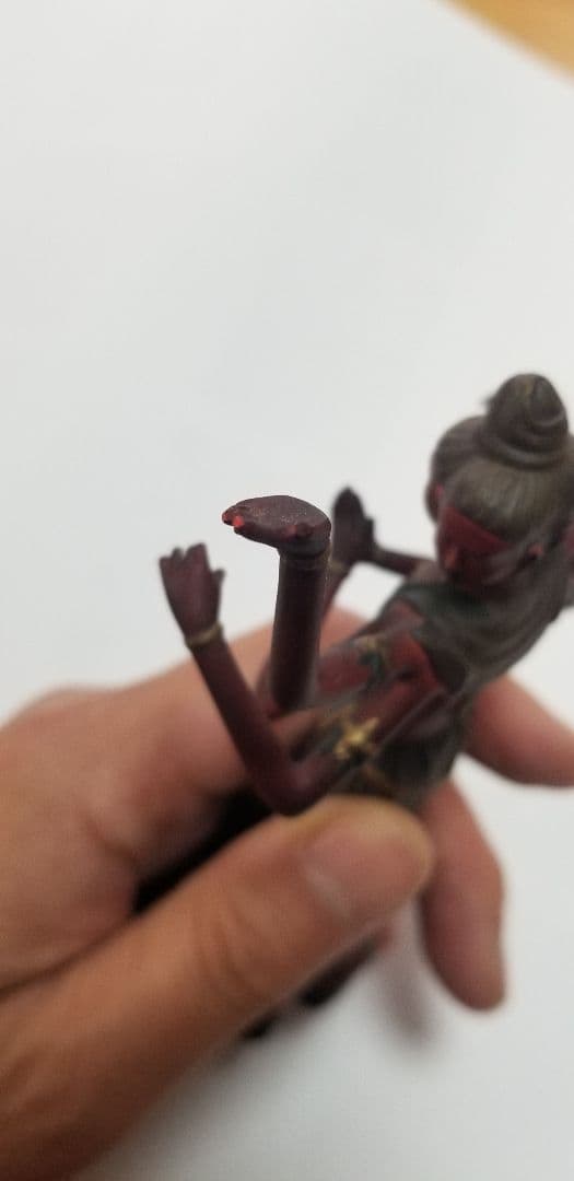 【値下げ】海洋堂 国宝阿修羅展公式フィギュア 興福寺 阿修羅像　美品(中古品)