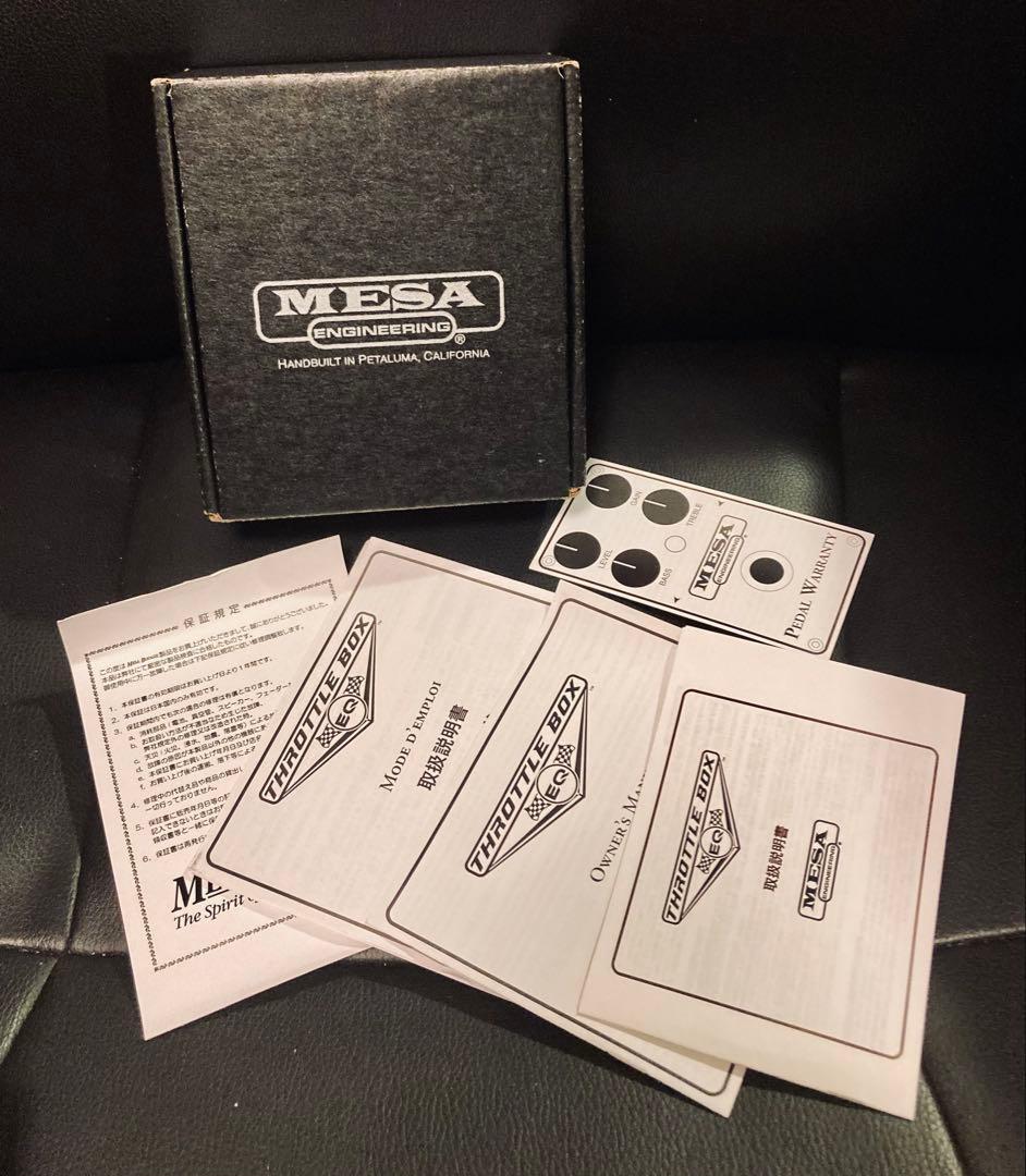 Mesa Boogie メサブギーTHROTTLE BOX EQ中古美品!
