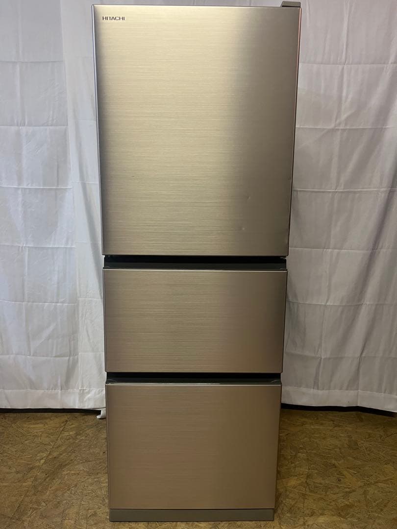 HITACHI 冷蔵庫 R-27NV 2021年製 265L 3ドア 右開き