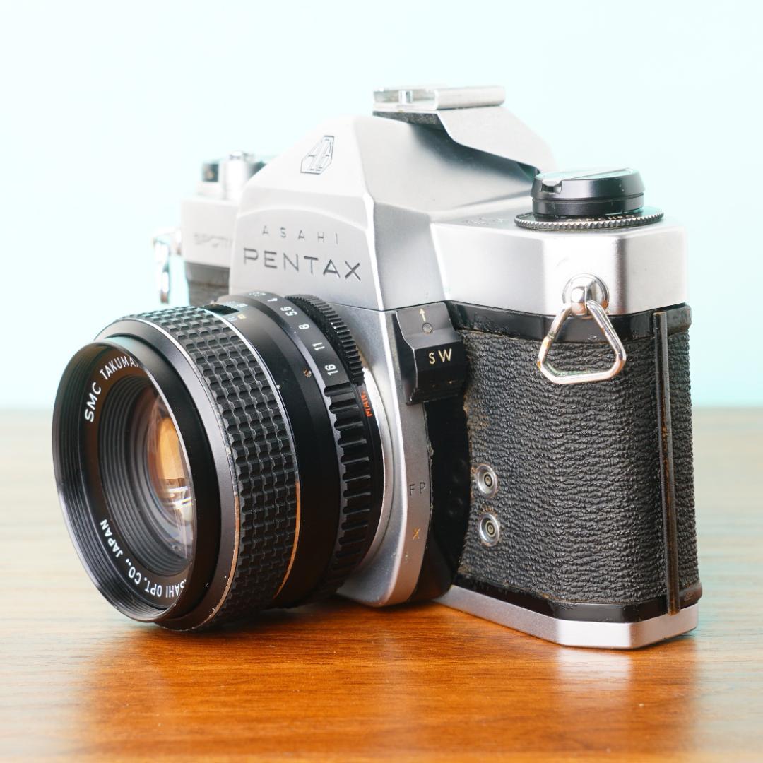 完動品◎ペンタックスSP 55mm f1.8 フィルムカメラ 91/94