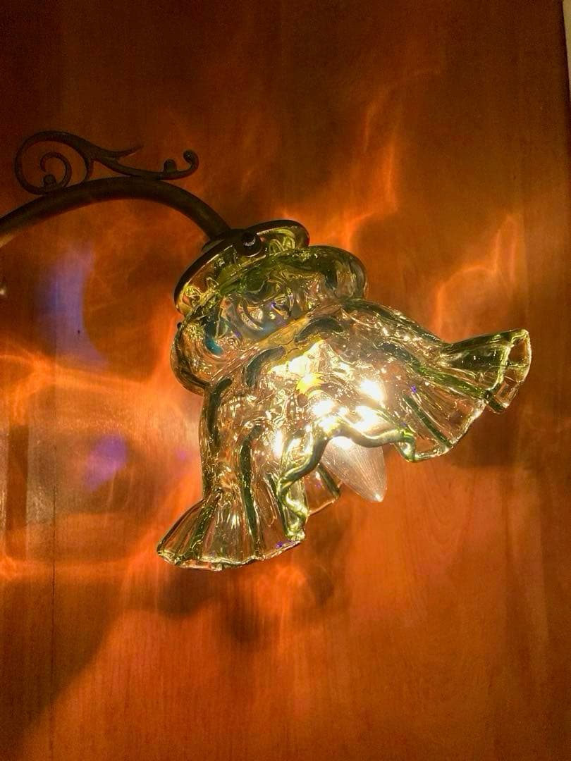 フェントン　1930年　（迷宮）　ランプシェード　オパールセント　アンティーク