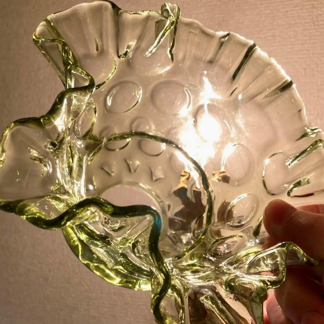 フェントン　1930年　（迷宮）　ランプシェード　オパールセント　アンティーク