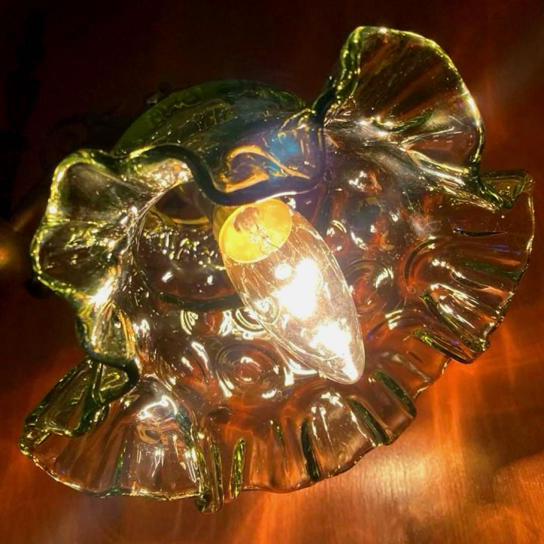 フェントン　1930年　（迷宮）　ランプシェード　オパールセント　アンティーク