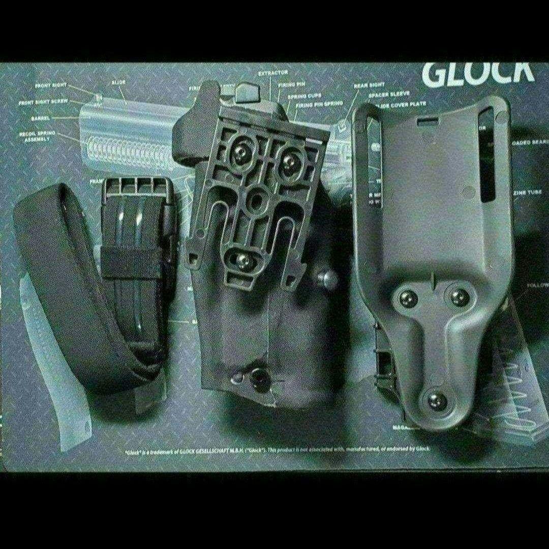 サファリランド　レプリカ　ホルスター　マットブラック　右用