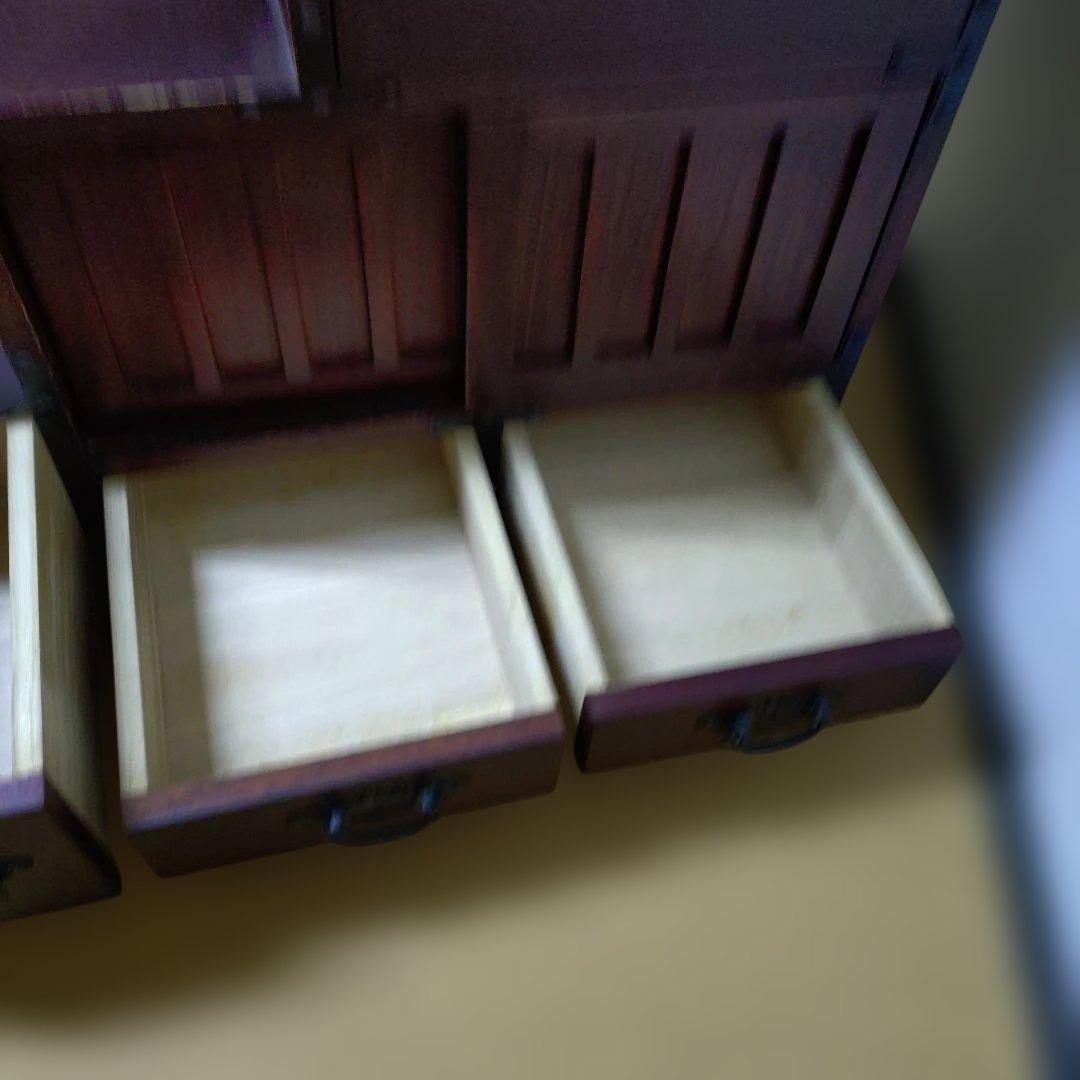 民芸調家具 階段箪笥　右上がり