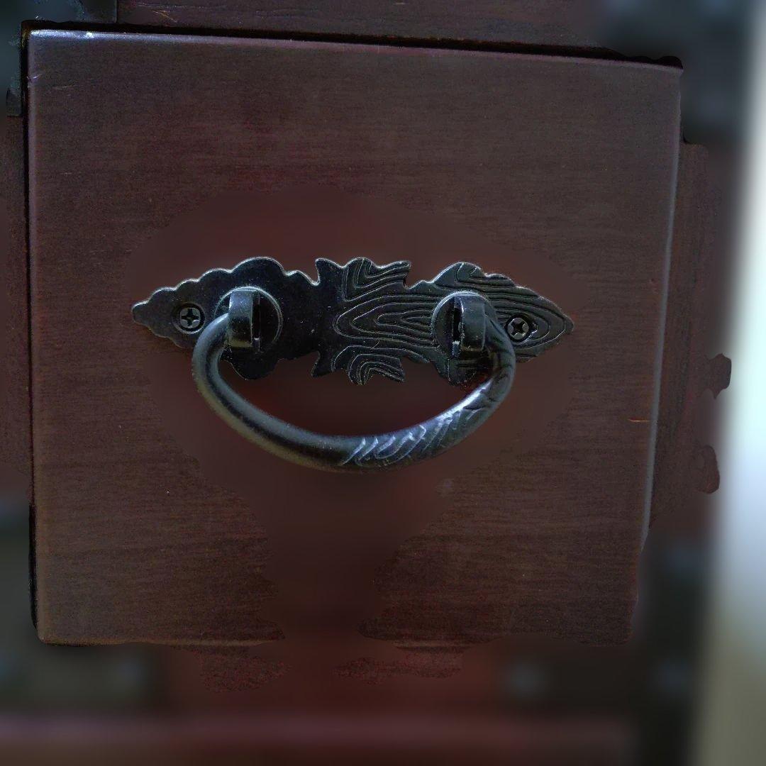 民芸調家具 階段箪笥　右上がり