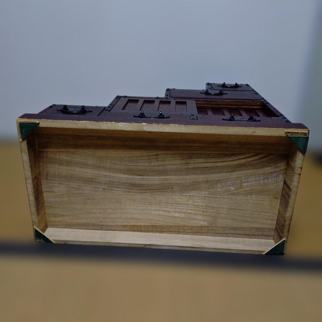 民芸調家具 階段箪笥　右上がり