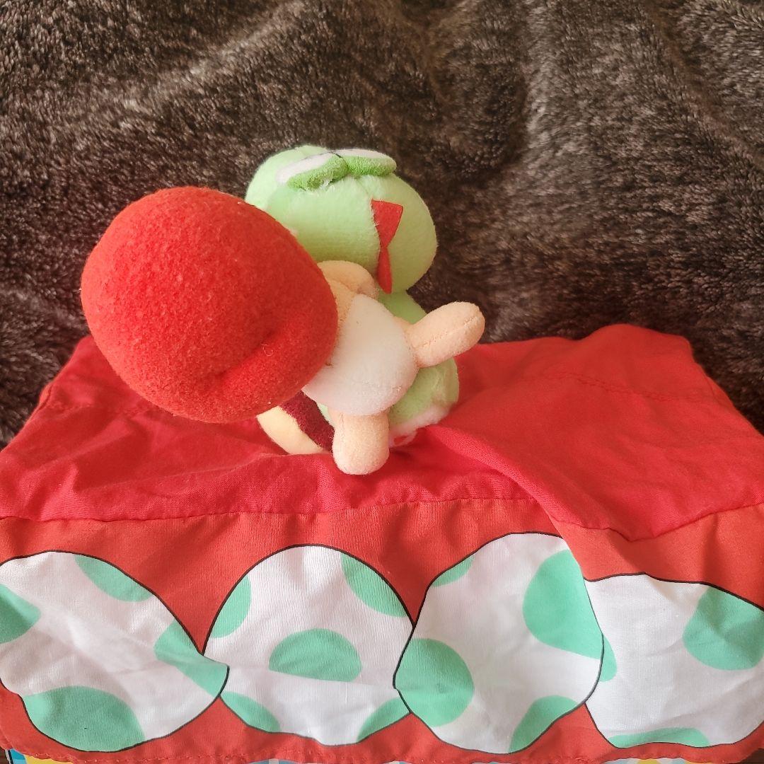 スーパーマリオ　ヨッシーアイランド　ティッシュカバー　ケース　平成レトロ