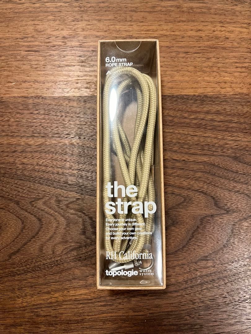 ロンハーマンTopologieスマートフォン用ストラップ　　サンドベージュ