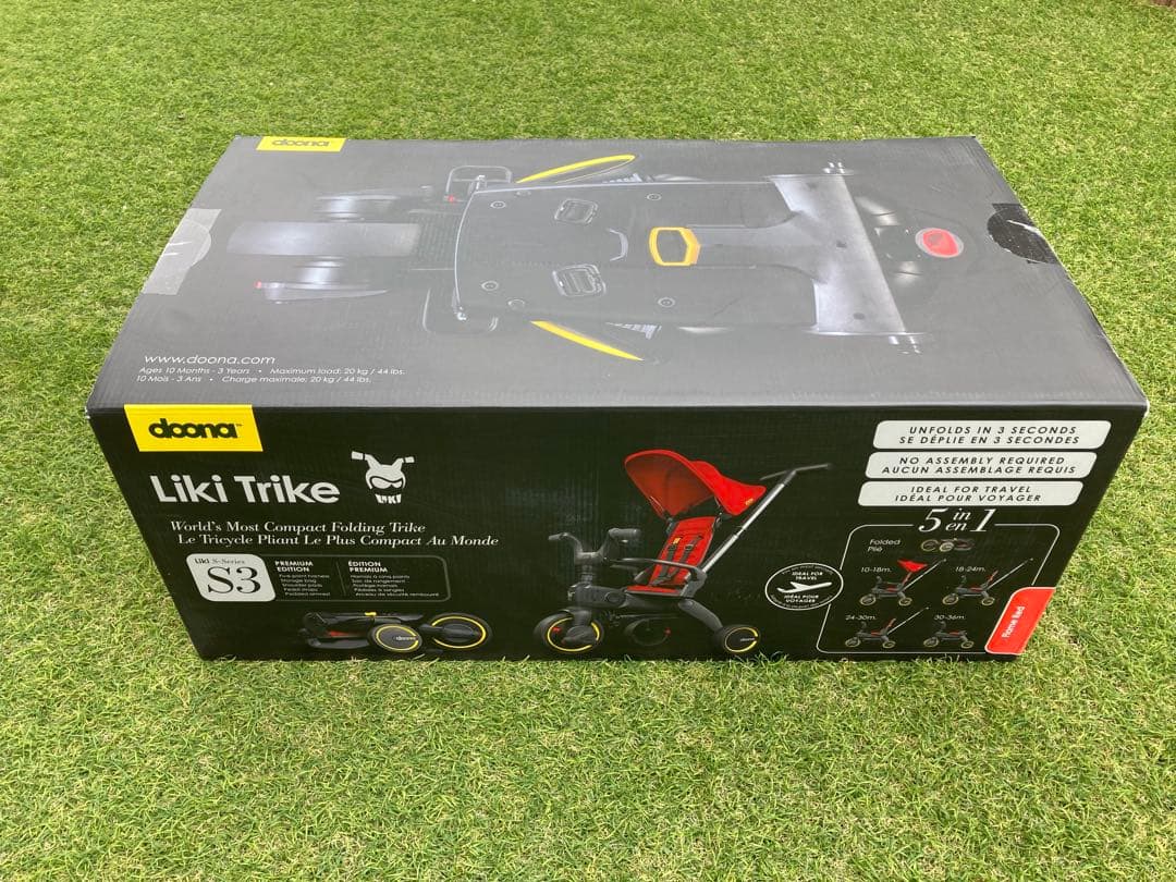 ⭐︎doona LIKI TRIKE リキトライク 赤⭐︎折り畳み三輪車
