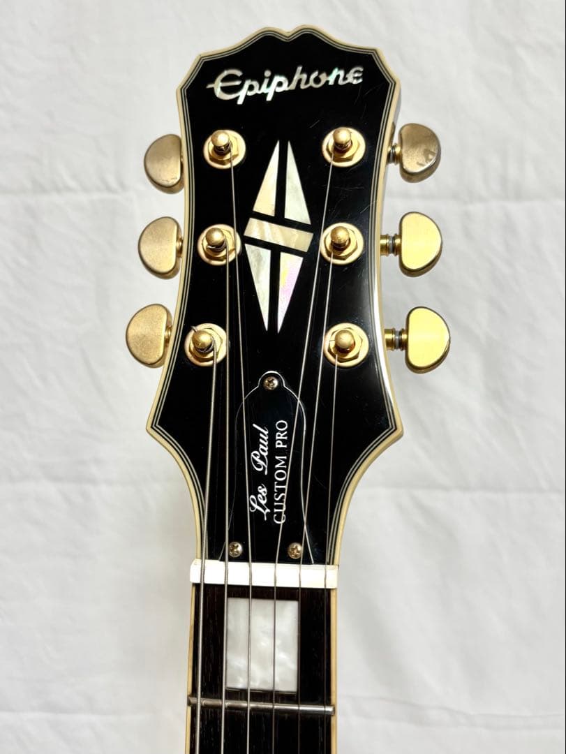 【新品弦張替済】Epiphone レスポール カスタムプロ コイルタップ