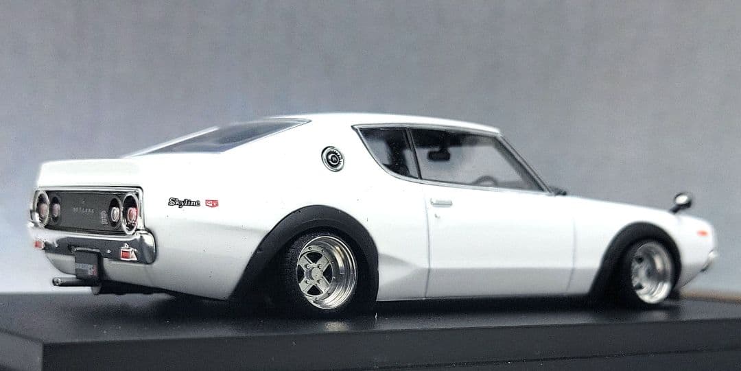 1/43　スカイライン改　ケンメリ2Dr　SSRマークⅡ　アルミ製　深リム