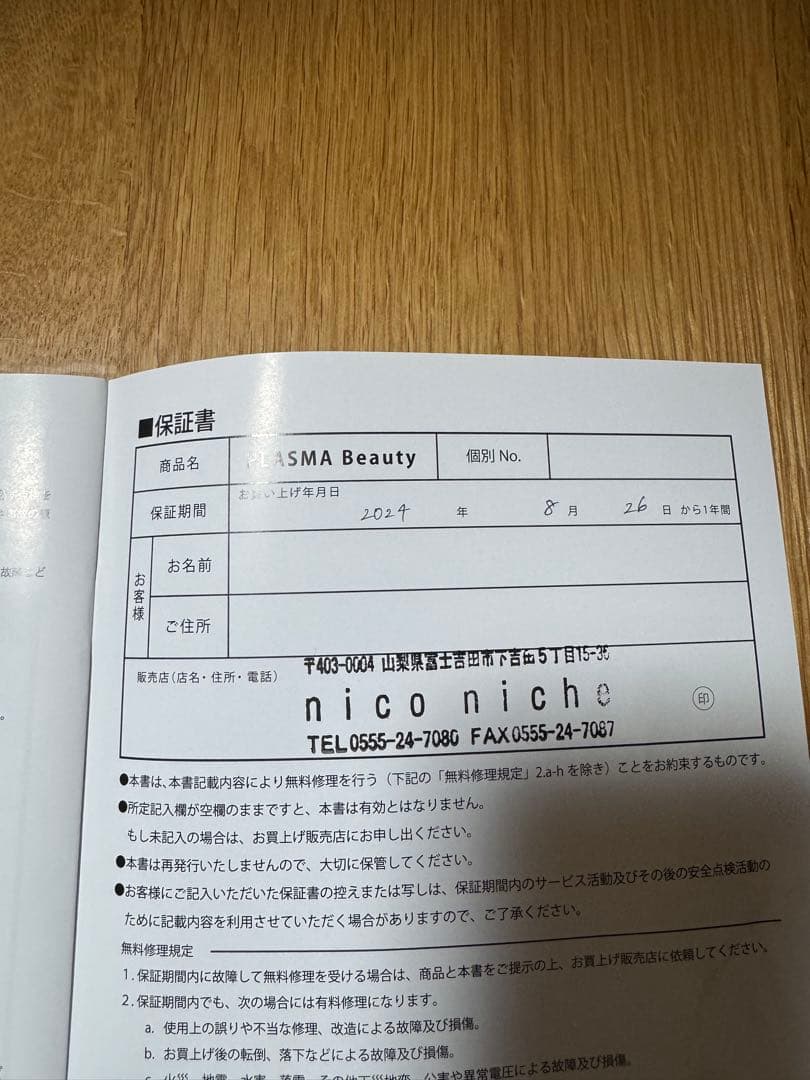 PLASMA Beautyエステツイン美顔器