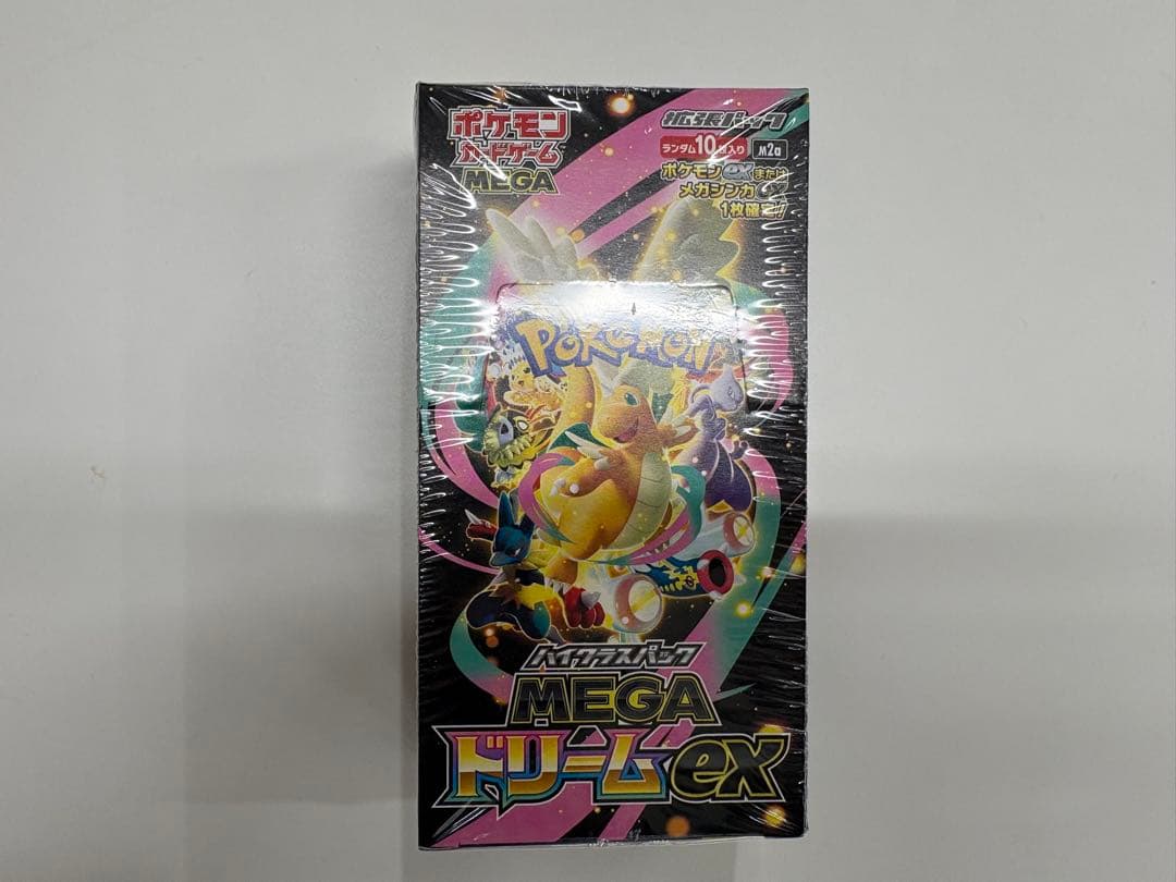 【未開封シュリンク付き】ポケモンカードゲーム MEGA ドリームEX 1BOX