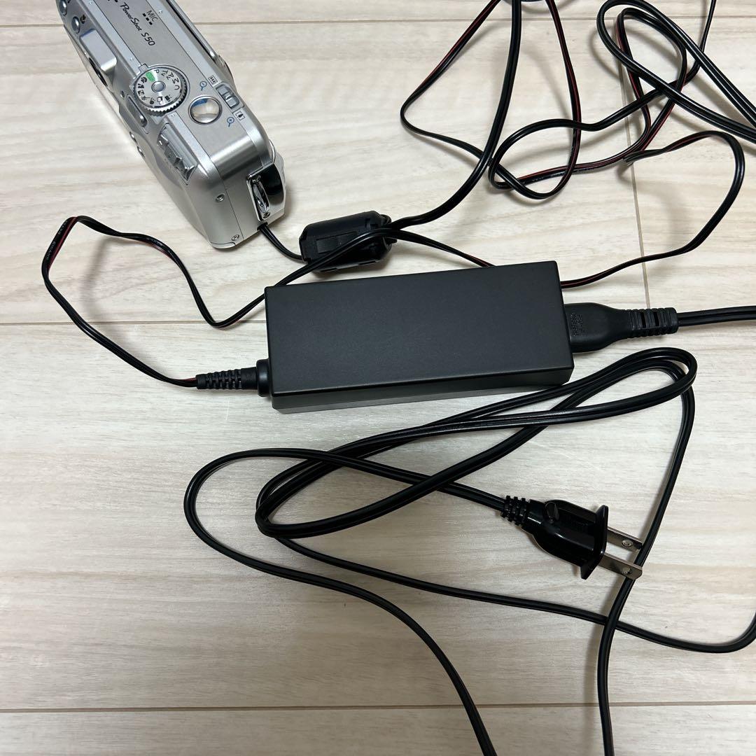 【起動確認済】キヤノン パワーショットS50 セット【ジャンク】中古品