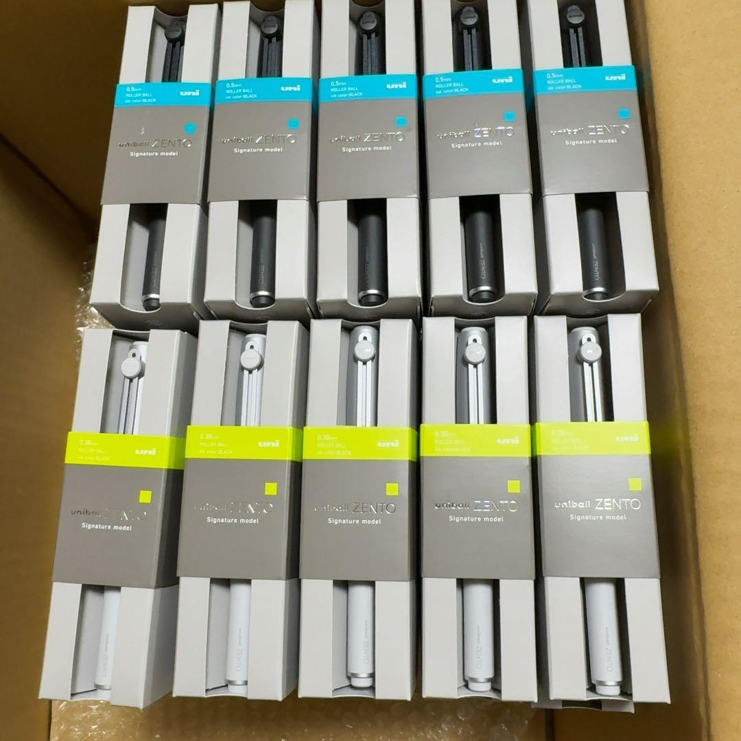 60本セット uniball ZENTO Signature model