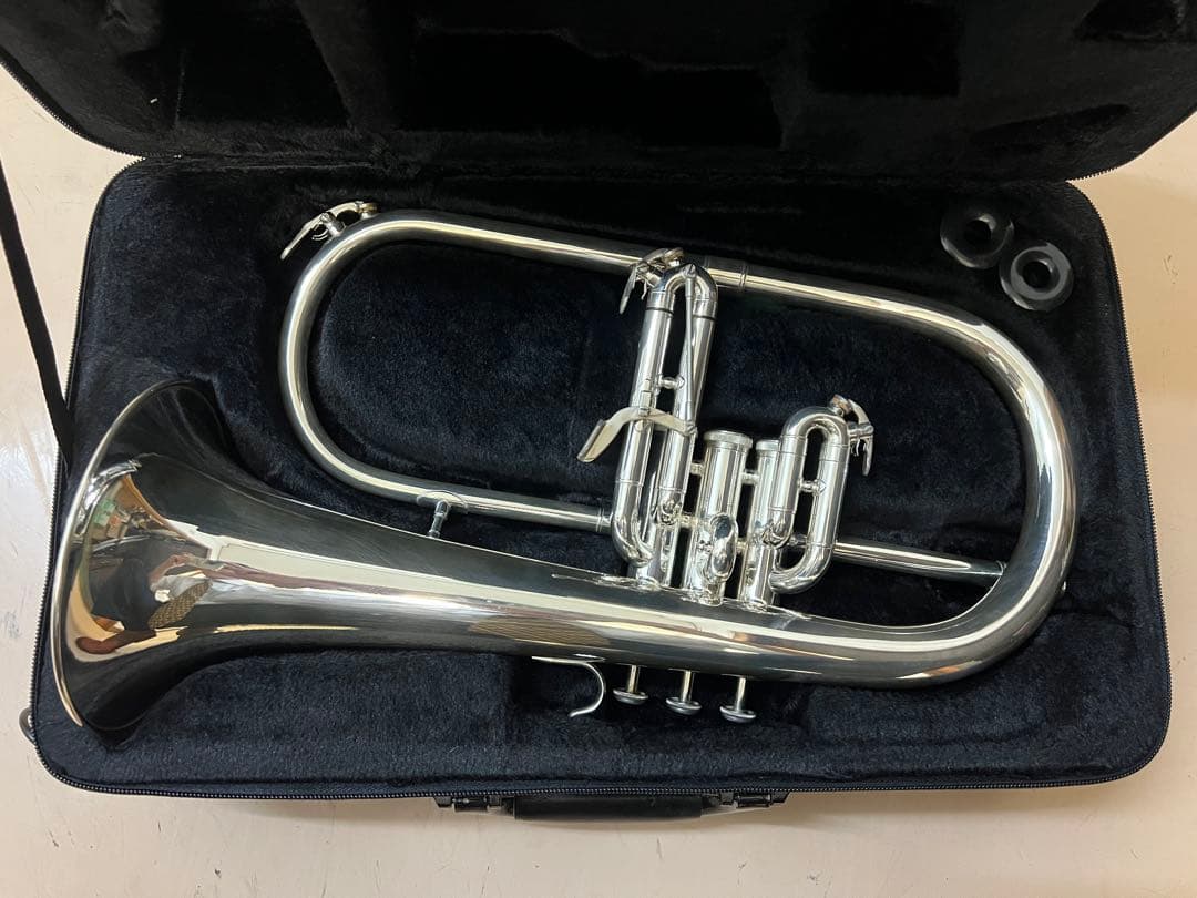 J-Michaelフリューゲルホルン 銀メッキ セミハードケース付き